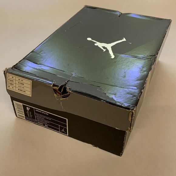 *HP* Nike Jordan Spiz’ike WHITE/VARSITY RED-CLASSIC GREEN - Picture 16 of 16